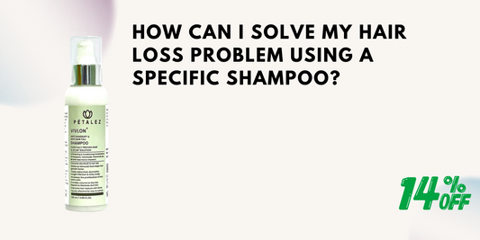 How can I solve my hair loss problem using a specific shampoo?