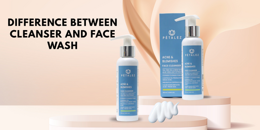 Difference Between Cleanser and Face Wash