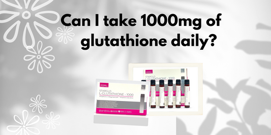 Can I take 1000mg of glutathione daily?