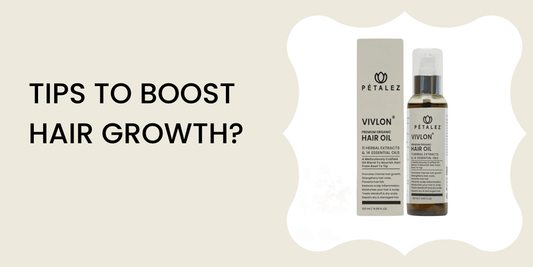 What are some healthy hair care tips to boost hair growth?