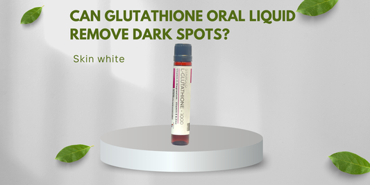 Can glutathione oral liquid remove dark spots?