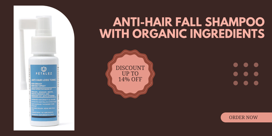 Anti-hair fall shampoo with organic ingredients