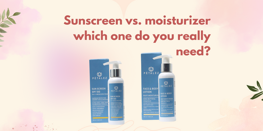 Sunscreen vs. moisturizer which one do you really need?