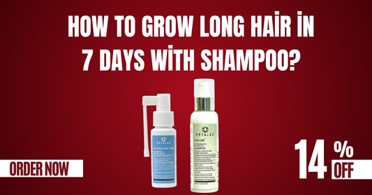 How to grow long hair in 7 days with shampoo? 14%