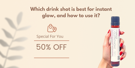 Which drink shot is best for instant glow, and how to use it? 14%off