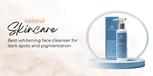 Best whitening face cleanser for dark spots and pigmentation