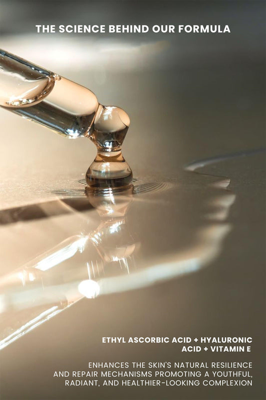 Anti-fatigue serum with natural glow enhancers