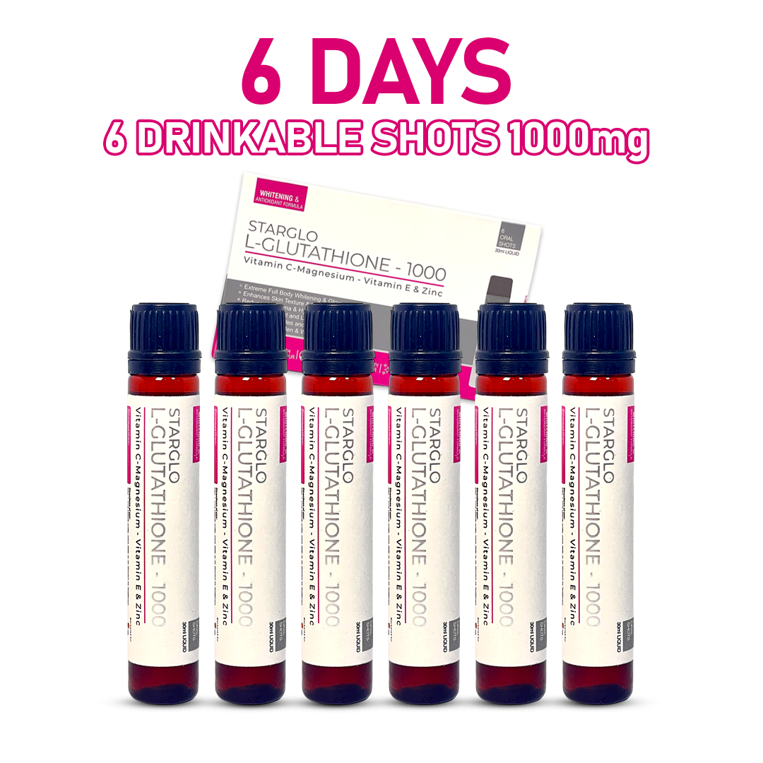 6 days drinkable shots 1000mg